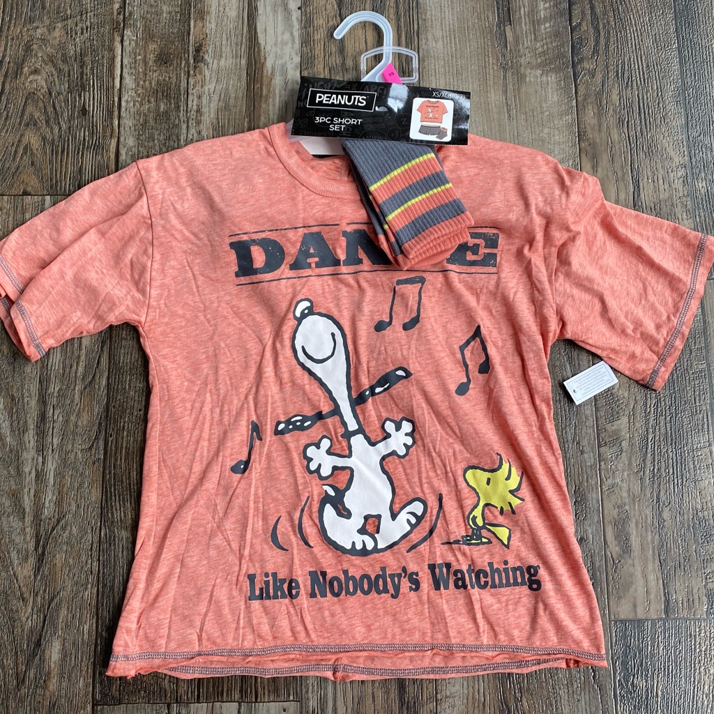 Brand New Peanuts 3 Pc Set